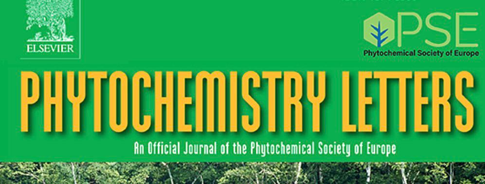 phytochemistry letters